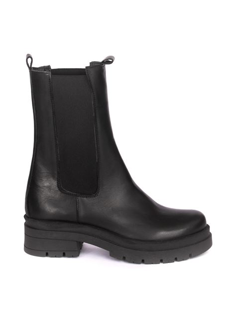 Black h77 combat boot NUOVA CUOIERIA | H77VIT-NERO